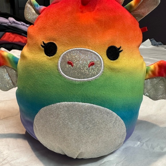 Squishmallows Rainbow Unicorn Plush - Picture 1 of 4